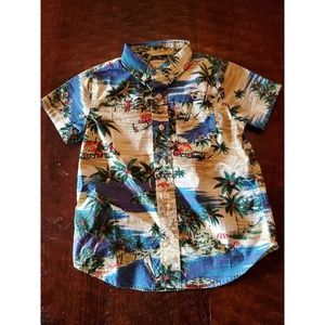 Boys JCrew Hawaiian Shirt - 3T